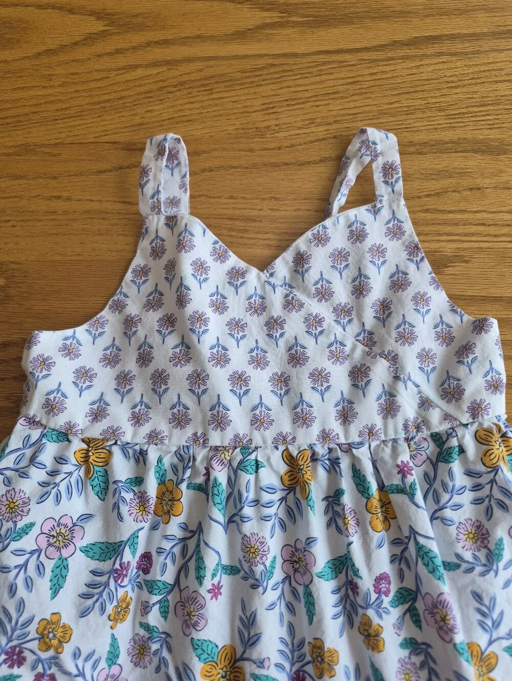 Carter's Girl's Sundress Floral Mixed Print Tiered